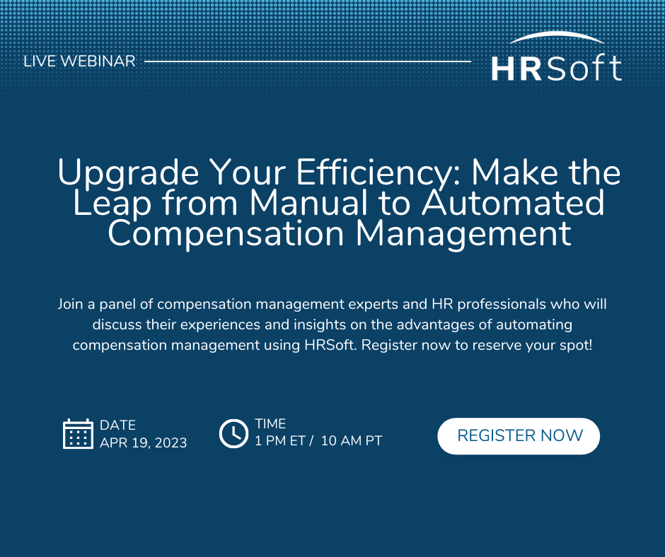 Manual to Automated Compensation Management Webinar